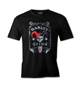 Harley Quinn - Sane Crazy Siyah Erkek Tshirt
