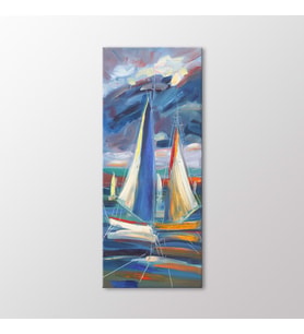 Arty Tablo Yelkenliler Tablo (Karışık)