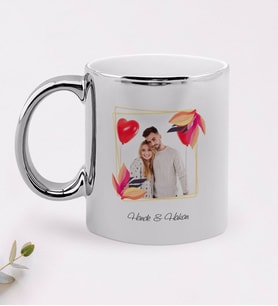 BK Gift Kişiye Özel İsimli Fotoğraflı Krom Kupa Bardak-28