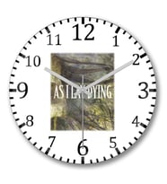 As I Lay Dying Duvar Saati Bombeli Gercek Cam
