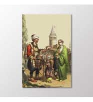 Arty Tablo Galatada Şekerci Tablo (Karışık)