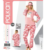 Polkan 17639 Bayan Polar Pijama Takımı (STD)