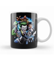 Batman Joker Kupa Bardak Porselen