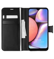 Microsonic Samsung Galaxy A10s Kılıf Delux Leather Wallet Siyah