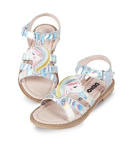 Unicorn Kız Çocuk Sandalet (Çok Renkli)