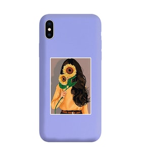 Lila Lansman Telefon Kılıfı Iphone Xs Max
