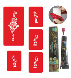 Kına Deseni ve Kına Seti Tattoo Dövme