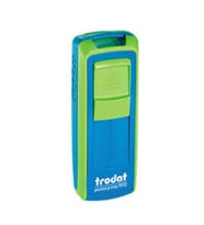 TRODAT CEP  KAŞE 9511 - YEŞİL  MAKİNE - MAVİ MÜREKKEP