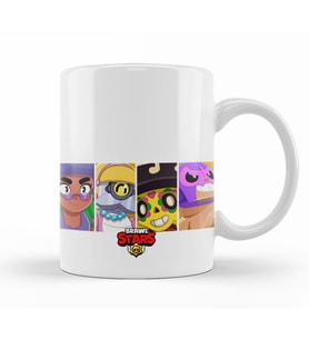 Brawl Stars Rare Characacters Kupa Bardak Porselen
