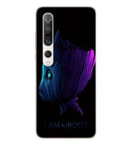 Baby Groot Tasarım Süper Şeffaf Silikon Telefon Kılıfı Xiomai Mi10- Mi 10 Pro
