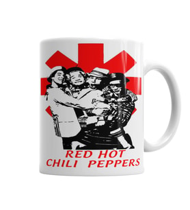 Red Hot Chili Peppers Kupa Bardak Porselen