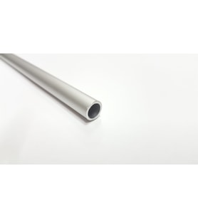 Alüminyum Yuvarlak Boru Renk Gri Uzunluk 100 cm Dış Çap 10 mm