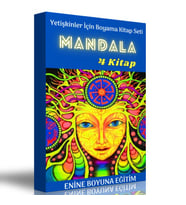 Yetişkinler İçin Boyama Kitap Seti (4 Kitap)