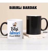 Bilgi İşlemci Kupa Bardağı Sihirli (Beyaz)