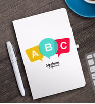 BK Gift Kişiye Özel Öğretmen Beyaz Defter ve Kalem Hediye Seti-4
