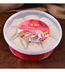 Ak-Hel Sade Tahin Helvası 900 g e