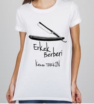 Kişiye Özel Berber Kuaför Tşörtü