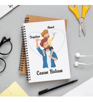 Canım Babam Yazılı Defter Kişiye Özel