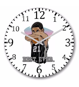 The  Big Fundamental Duvar Saati Bombeli Gercek Cam