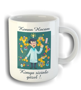 Kişiye Özel Kimya Öğretmenleri İçin Kupa Bardak 80787