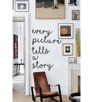 Every Picture Tells A Story Duvar Tablosu (Siyah)