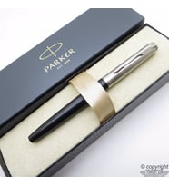 Parker Jotter Metal Siyah Dolma Kalem  İsme Özel Kalem  Hediyelik Kalem
