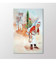 Arty Tablo Ayvansaray'da Şerbetçi Tablo (Karışık)