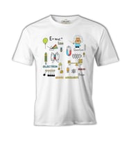 Fizik - Enerji Beyaz Erkek Tshirt