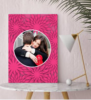 BK Gift Kişiye Özel Fotoğraflı Sanatsal Kanvas Tablo 4  (30x50cm.)