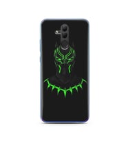 Black Panter Tasarım Süper Şeffaf Silikon Telefon Kılıfı Huawei Honor 20 Lite 