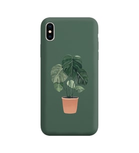Koyu Yeşil Lansman Kılıf iPhone XS Max
