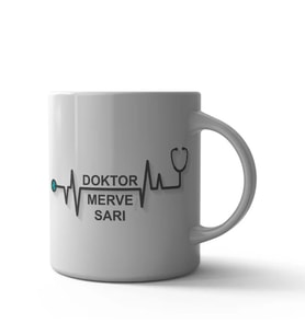 Doktorlara Özel Kupa Bardak (Çok Renkli)