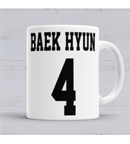 Exo Baekhyun Kupa Bardak Porselen