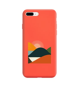 Turuncu Lansman Kılıf iPhone 8 Plus