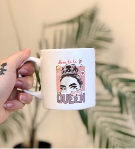 Pink Queen Tasarımlı Kupa