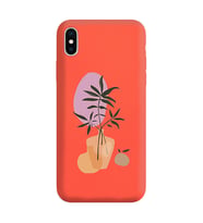 Turuncu Lansman Telefon Kılıfı Iphone XS