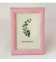 Dekoratif 10x15 Pembe Çerçeve