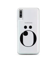 Samsung A70 Harf Tasarımlı Telefon Kılıfı Ö-Harfi 