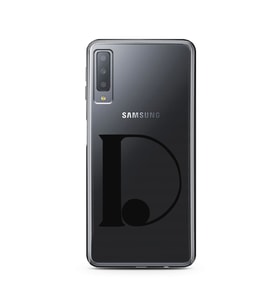 Samsung A7 (2017) Harf Tasarımlı Telefon Kılıfı D-Harfi 