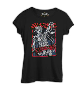 Metallica - And Justice For All Siyah Kadın Tshirt