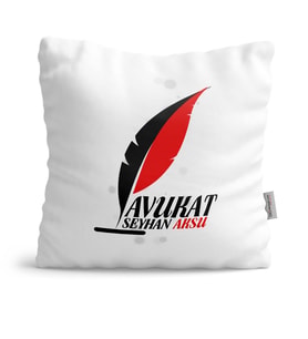 BK Gift Kişiye Özel Mesleki Avukat  Yastık  13