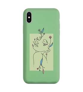 Yeşil Lansman Telefon Kılıfı Iphone XS