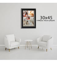 Dekoratif 30x45 4'lü Kolaj Çerçeve