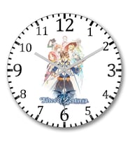Tales Of Zestiria Duvar Saati Bombeli Gercek Cam