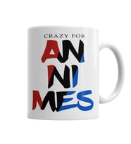 Crazy For Annımes Animes Kupa Bardak Porselen