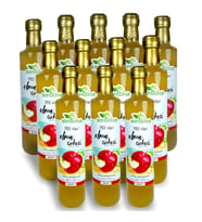 Sarıbahçe Elma Sirkesi 500 ml - 12'li Paket (Doğal Fermente)
