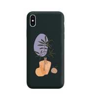 Siyah Lansman Kılıf iPhone XS Max