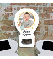Balon Açacaklı Hediyelik Magnet - Küçük Prens Tasarım Doğum Günü, Resimli Magnet