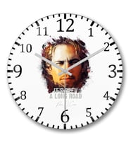 It`s Been A Long Roadi Duvar Saati Bombeli Gercek Cam