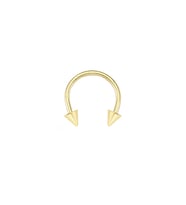 Altın Ok Modeli Septum Halka Piercing
